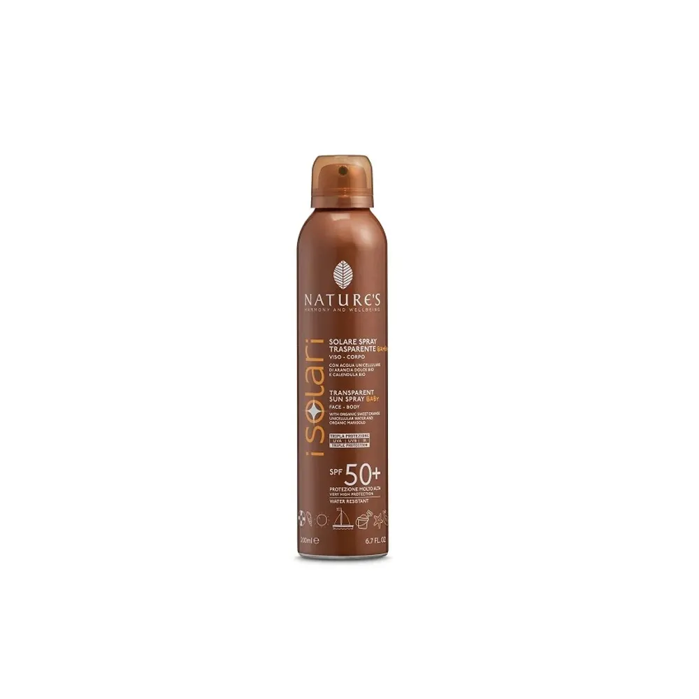 Natures Isolari Sun Spray Fluido Solare Visage & Corps SPF 50+ Baby