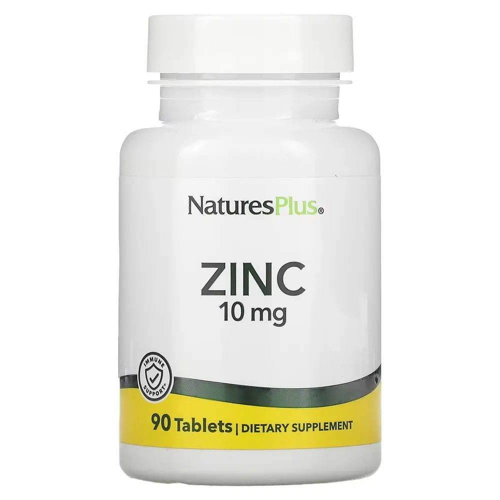 NaturesPlus Zinc 10 ملغ 90 قرص
