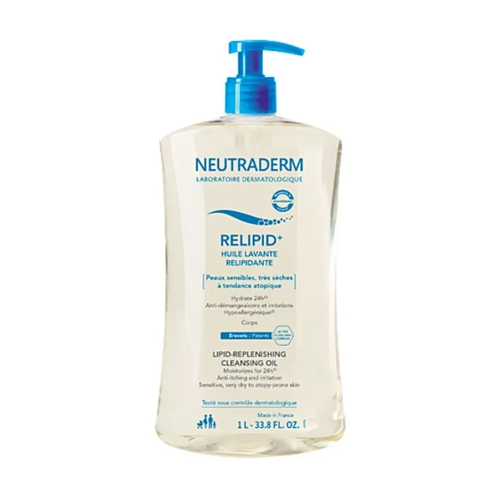 NEUTRADERM Relipid+ زيت استحمام معيد للدهون 1 لتر