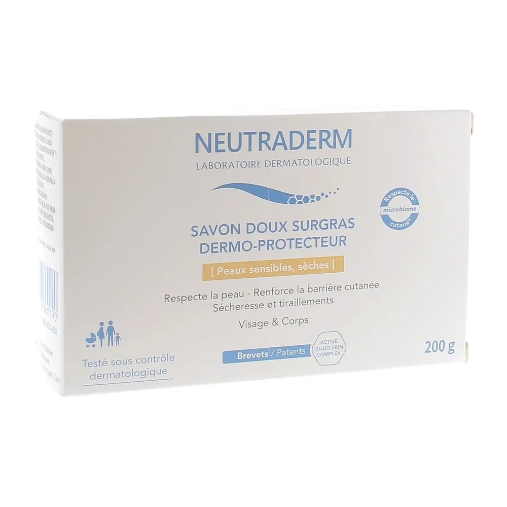 Neutraderm Savon Doux Surgras dermo-protecteur 200g