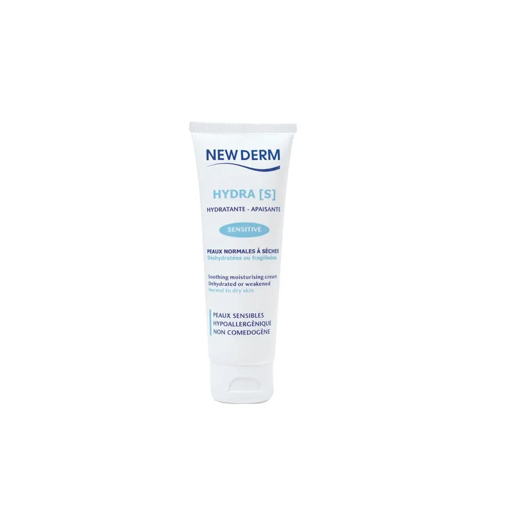 NEW DERM CREME HYDRA S SENSIBLE PEAUX NORMALES A SECHES 50 ML