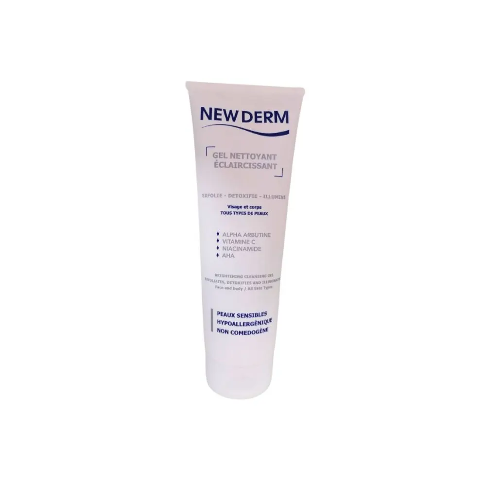 New Derm Gel Nettoyant Eclaircissante 250ml