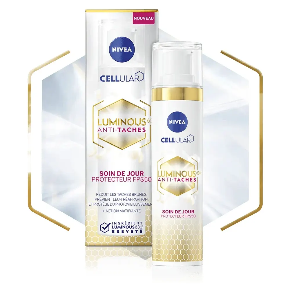 NIVEA CELLULAR LUMINOUS 630 SOIN DE JOUR ANTI-TACHES SPF50 40ML
