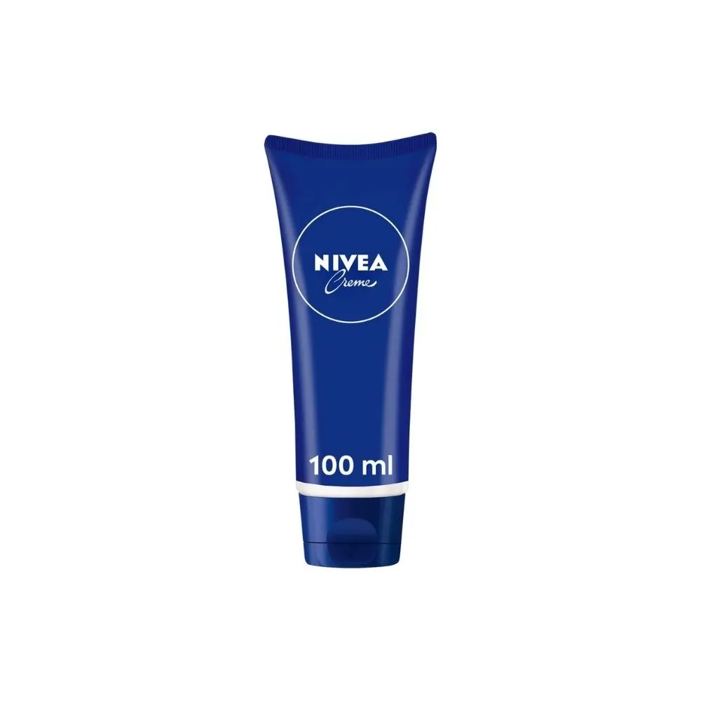 NIVEA كريم مرطب أنبوب 100 مل – عناية شاملة للوجه والجسم واليدين