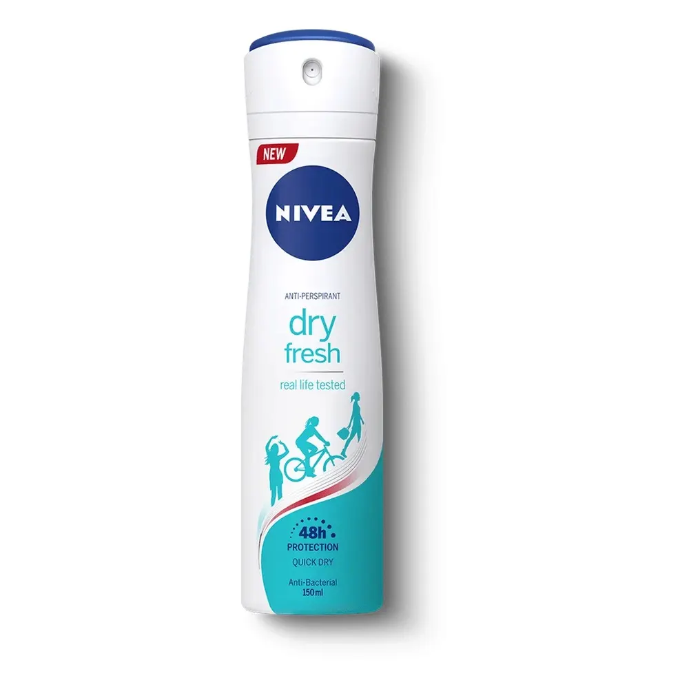 NIVEA مزيل عرق Dry Fresh بخاخ مضاد للتعرق 150 مل