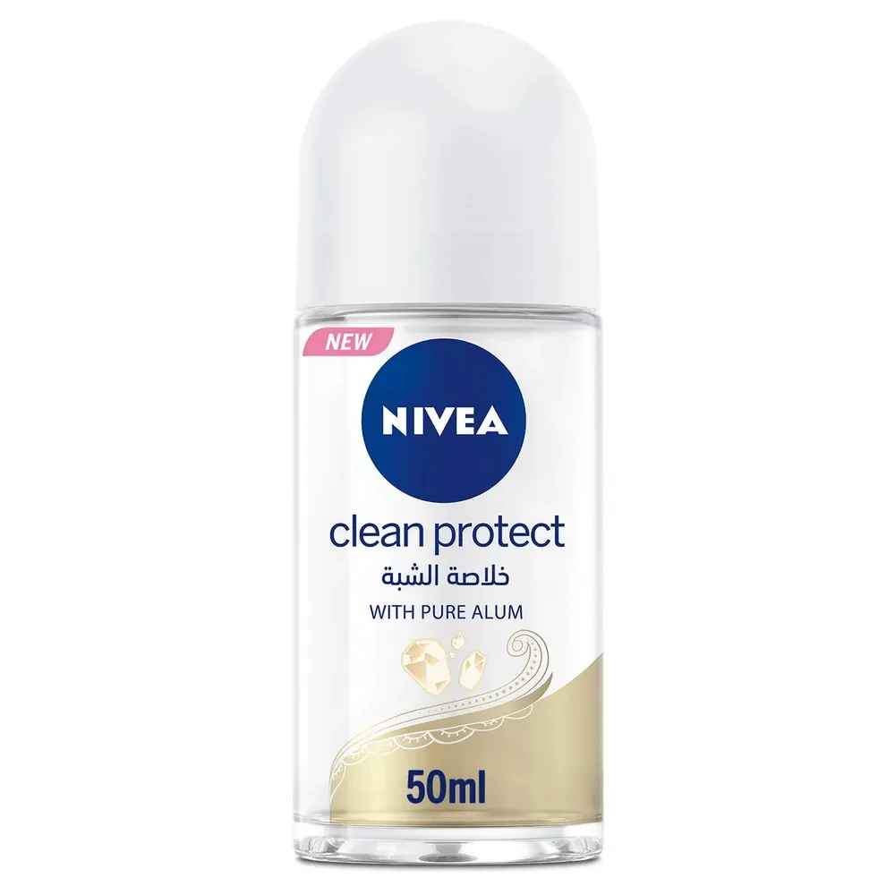 NIVEA DEODORANT ROLL-ON CLEAN PROTECT 50ML
