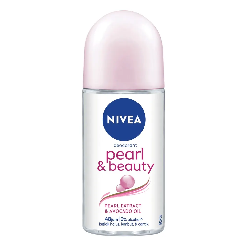 NIVEA DEODORANT ROLL-ON PEARL & BEAUTY 50ML