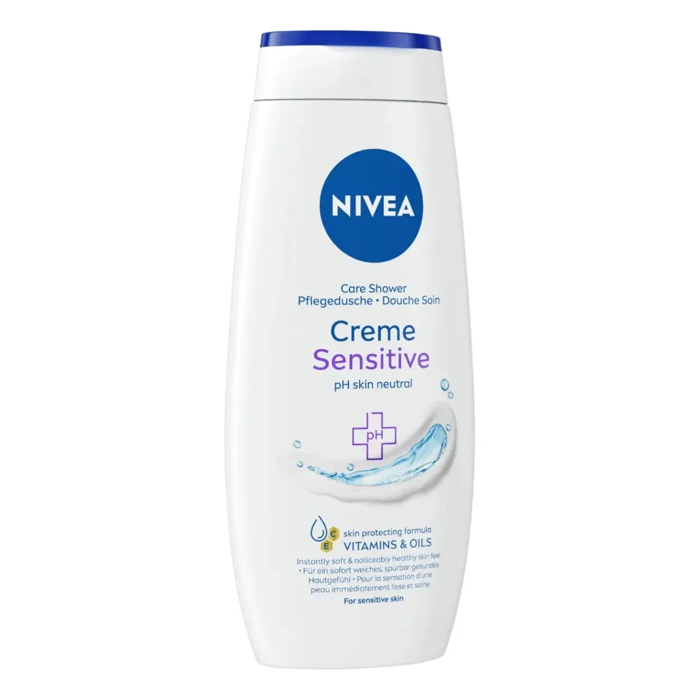 NIVEA كريم استحمام Sensitive 250 مل