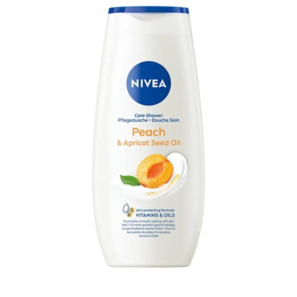 NIVEA جل استحمام Peach & Apricot Seed Oil 250 مل