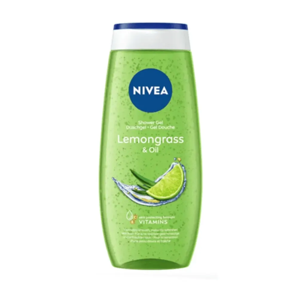 NIVEA جل استحمام Lemongrass & Oil 250 مل – انتعاش منشط وزيوت مغذية