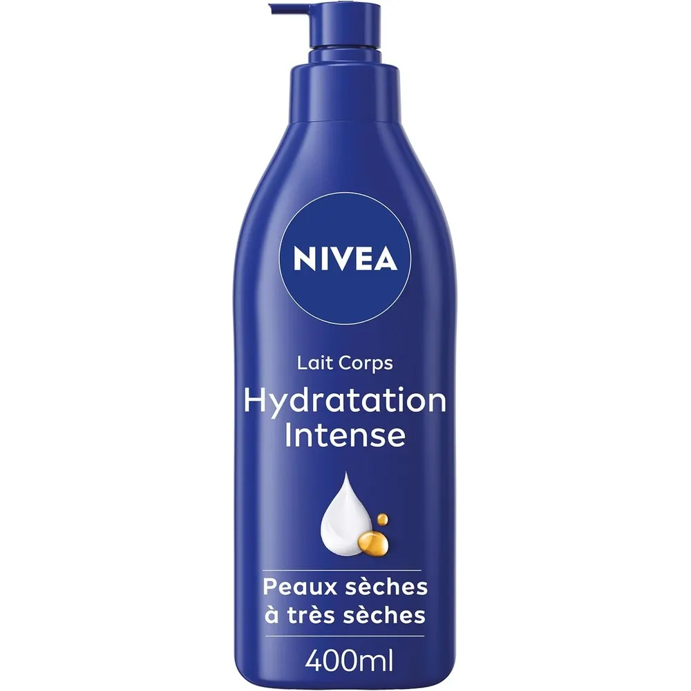 NIVEA Lait Corps Hydratant Nourrissant 400ml – Nutrition Intense & Peau Douce 72h