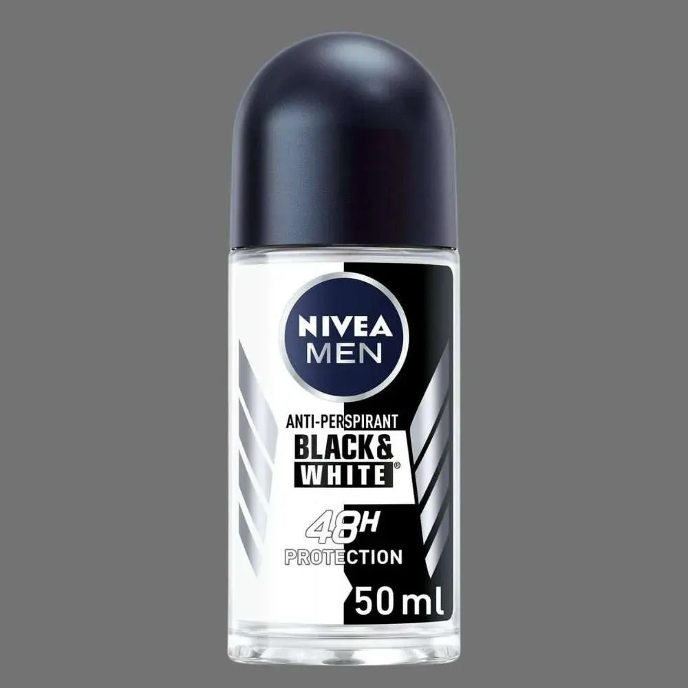 NIVEA MEN مزيل عرق رول-أون Black & White Original 50 مل