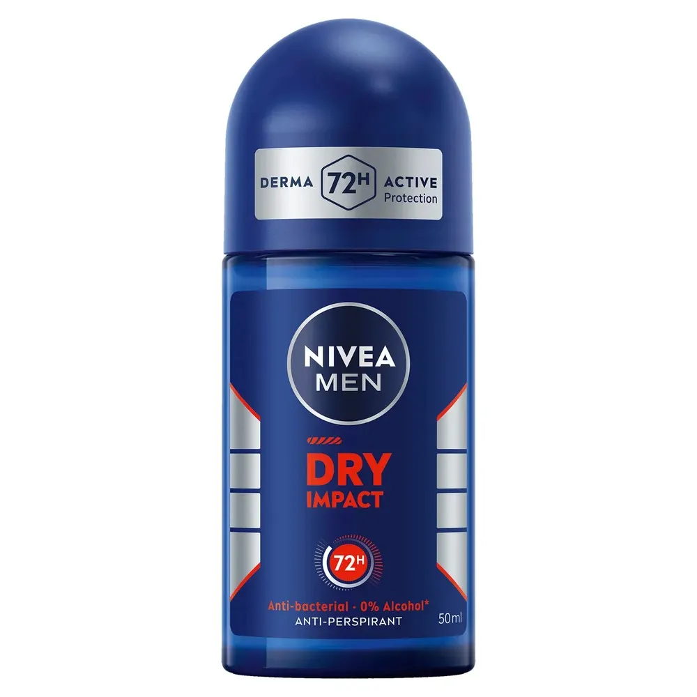 NIVEA MEN DEODORANT ROLL-ON DRY IMPACT 50 M
