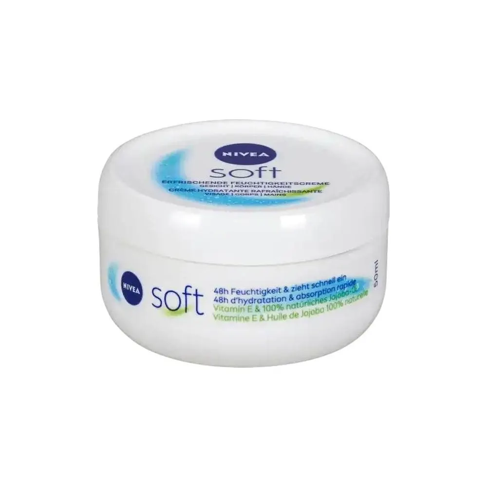 NIVEA Soft Crème de soin hydratante pot 50ml