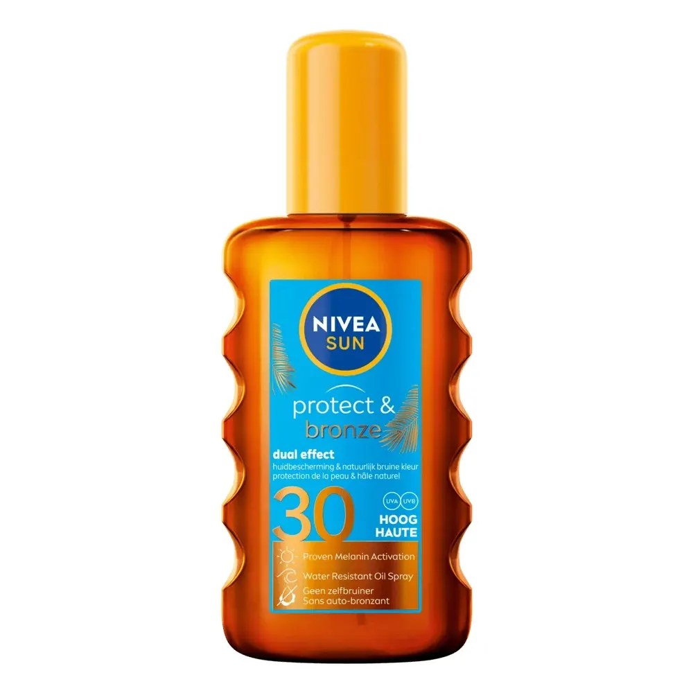 NIVEA Sun حليب Protect & Bronze بخاخ IP20