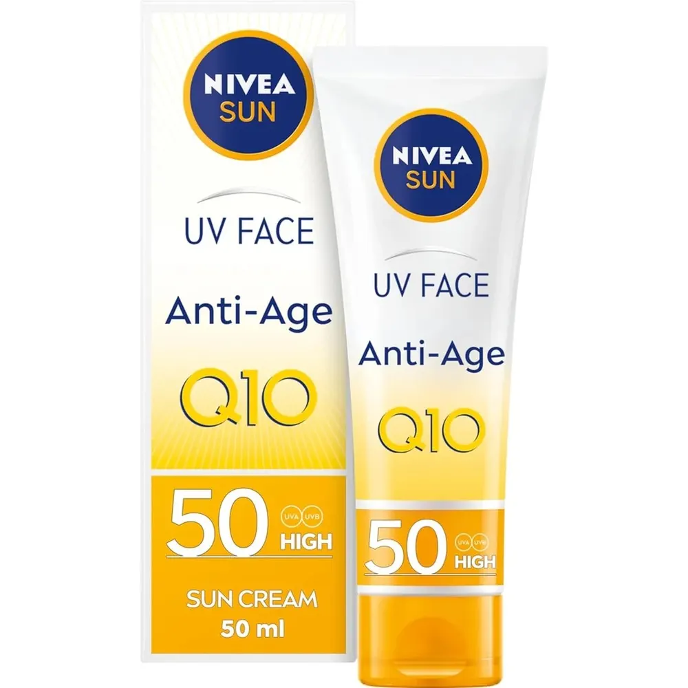NIVEA SUN UV FACE ANTI-AGE Q10 SPF50 50ML