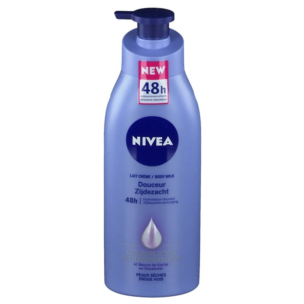 NIVEA Zijdezacht Douceur Lait Hydratant 400ml – Soin Corps Nourrissant à la Texture Soyeuse