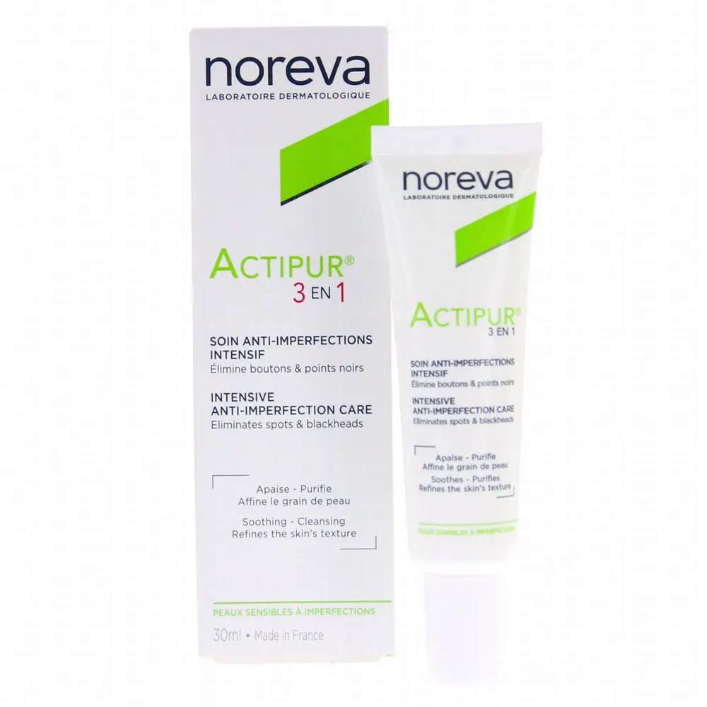 NOREVA Actipur 3 في 1 عناية Mix أنبوب 30 مل