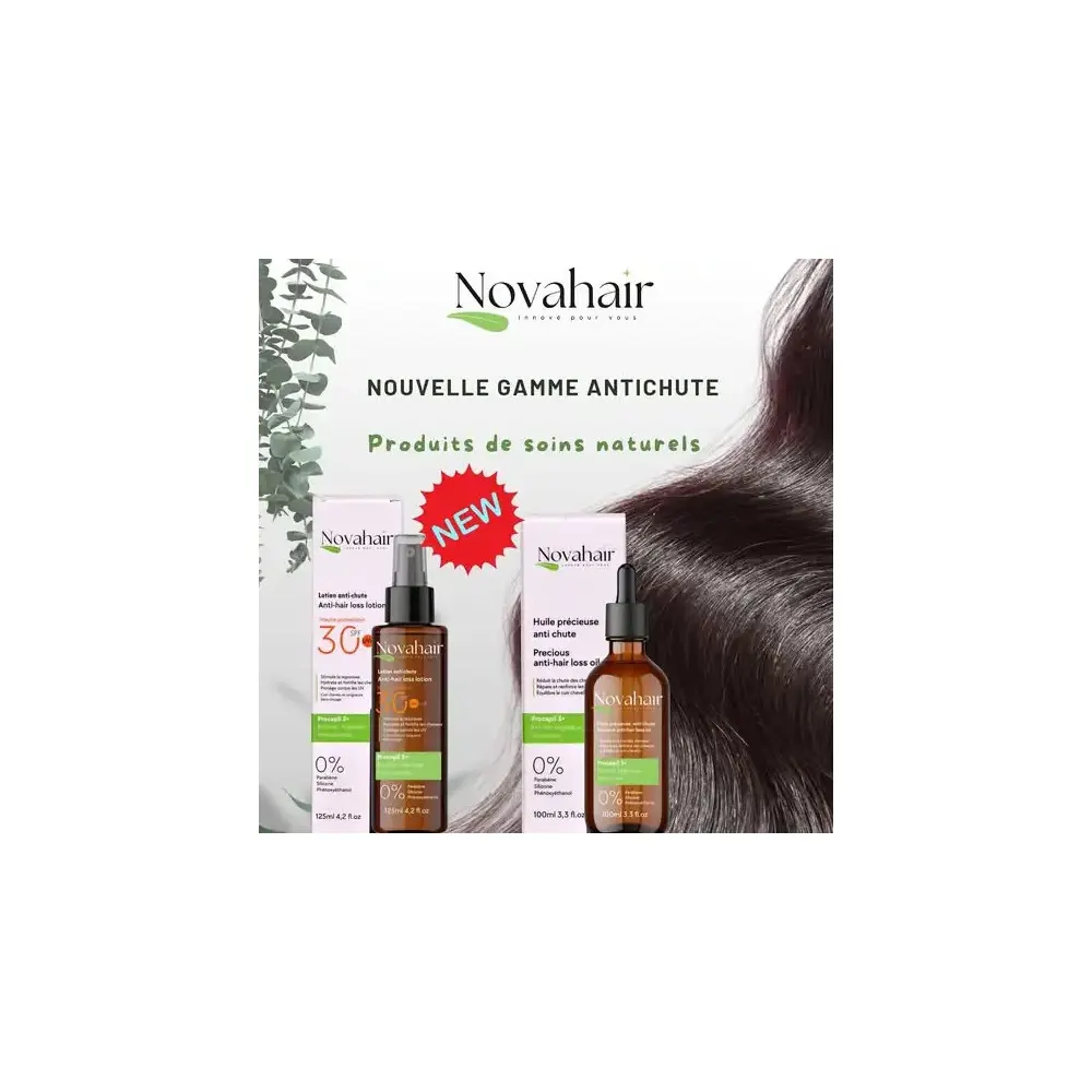 NOVAHAIR زيت ثمين ضد تساقط الشعر 100 مل