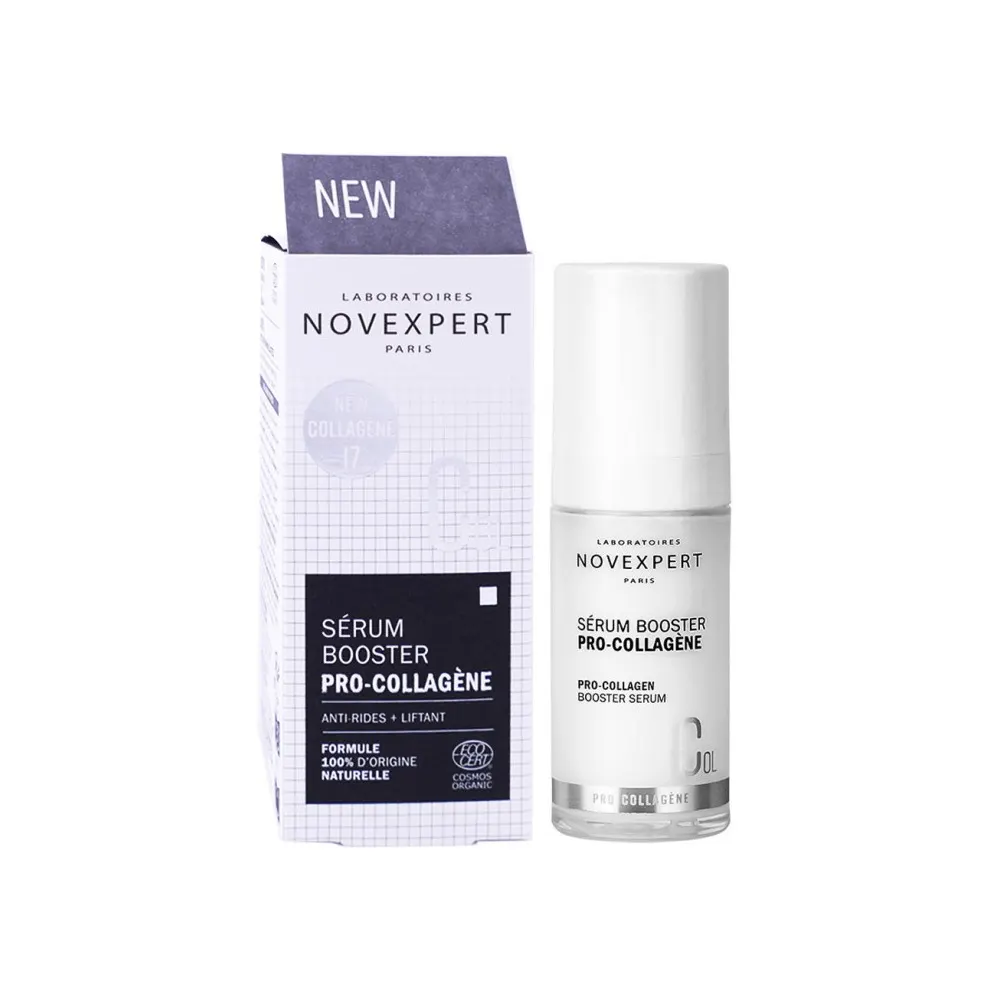 NOVEXPERT COFFRET COLLAGENE PRO COLLAGEN BOOSTER SERUM 30 ML = SERUM VITAMIN C OFFERT