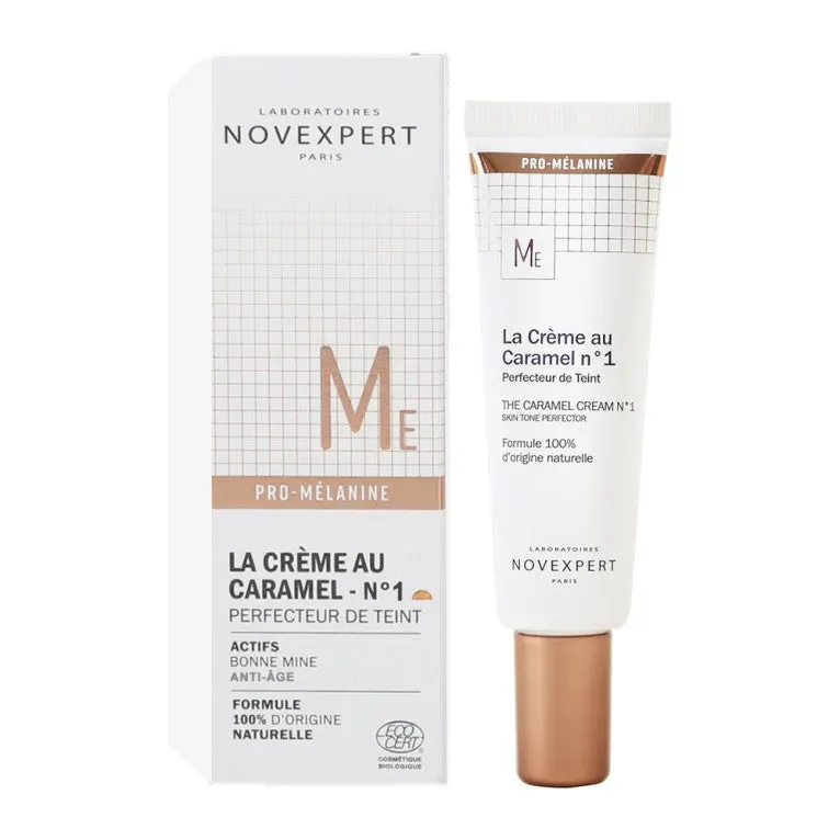 NOVEXPERT Pro-Mélanine كريم الكراميل Éclat Ivoire رقم 1 30 مل