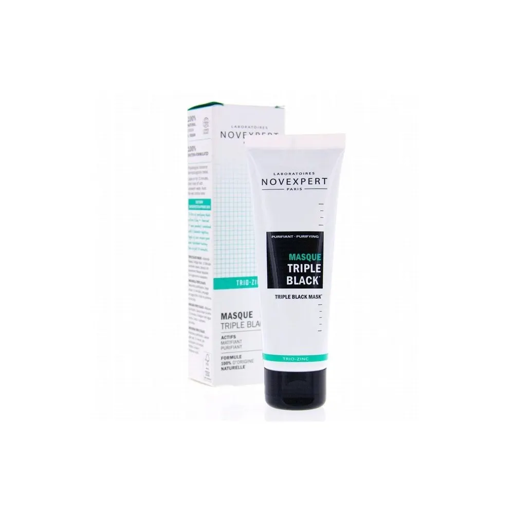 Novexpert Trio-Zinc Masque Triple Black Bio – 70 g