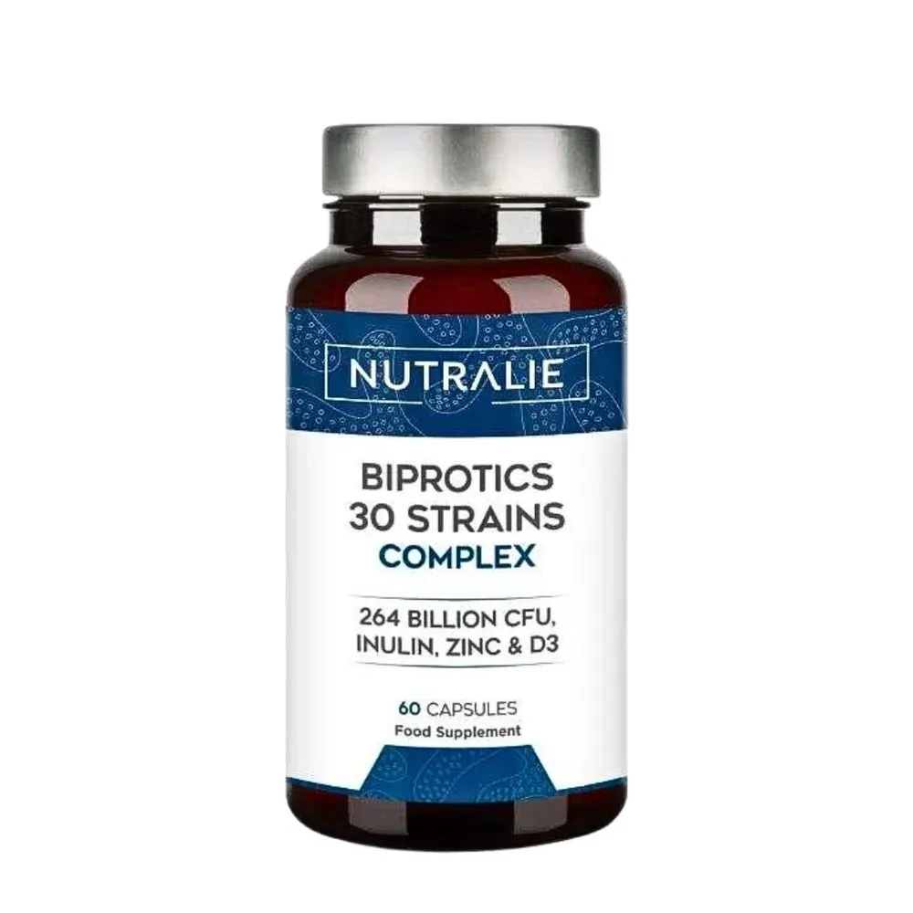 NUTRALIE BIPROTICS 30 STRAINS COMPLEX 60 كبسولة