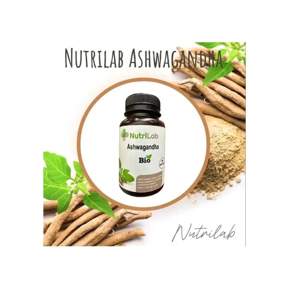 Nutrilab Ashwaganda - 90 Gélules