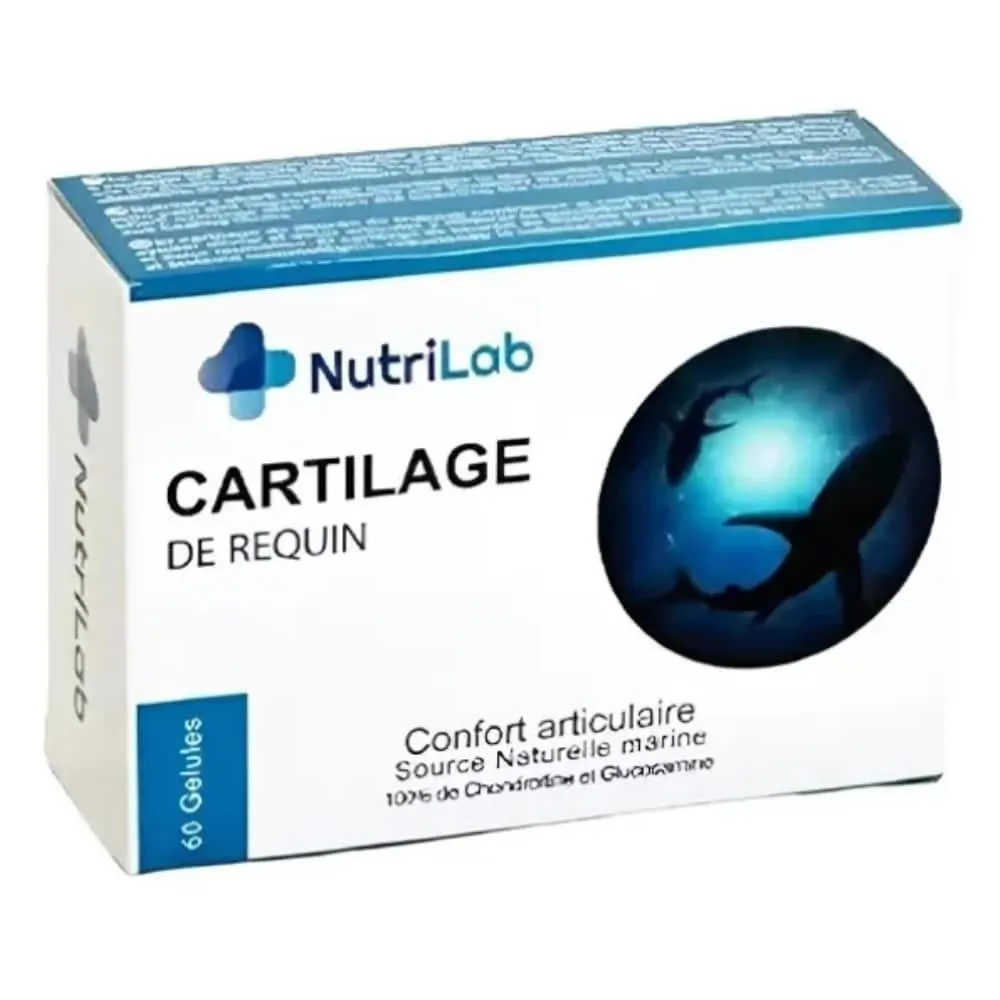 NUTRILAB Cartilage de requin 60 Gélules
