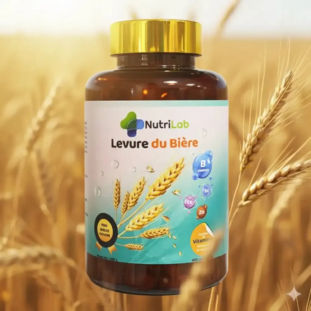 NUTRILAB LEVURE DU BIERE 400 COMPRIMÉS
