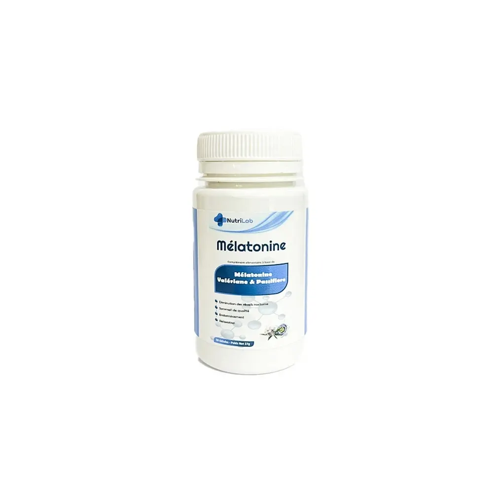 NUTRILAB MELATONINE 60 COMPRIMÉS