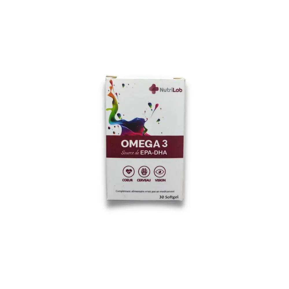 Nutrilab Omega 3 30 Gélules