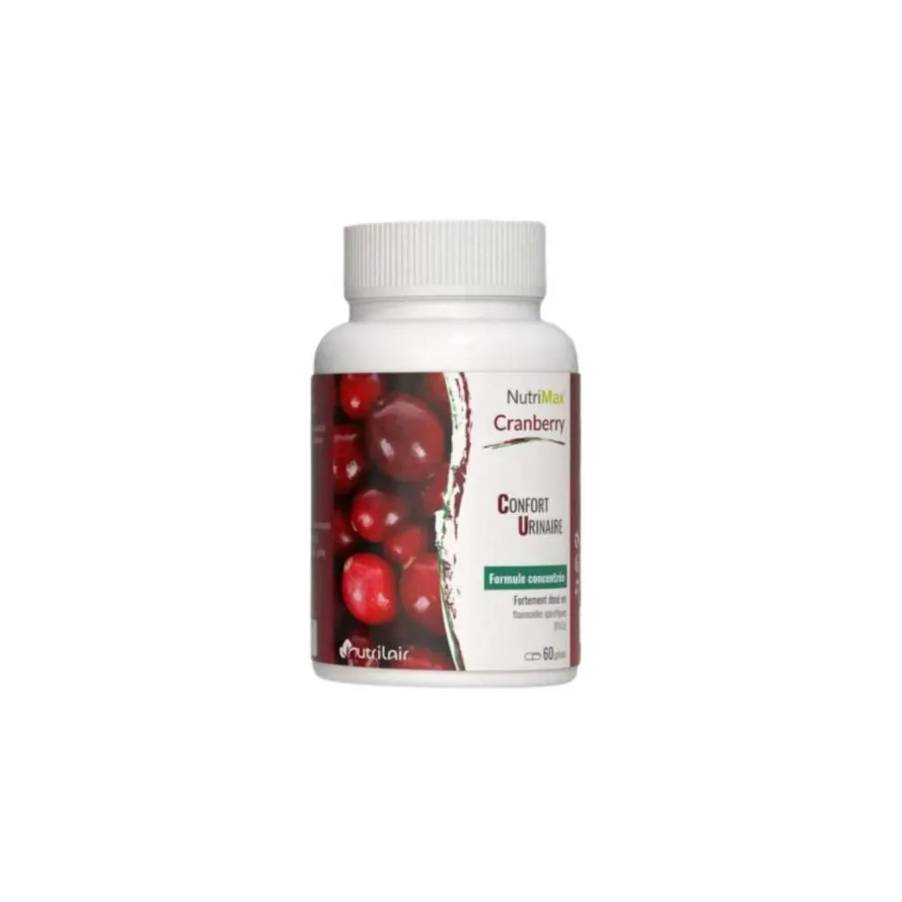 NUTRIMAX CRANBERRY 60 GELULES A 380 MG