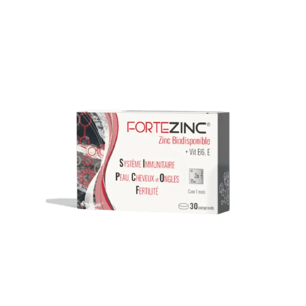 NUTRIMAX FORTEZINC 30 COMPRIMES