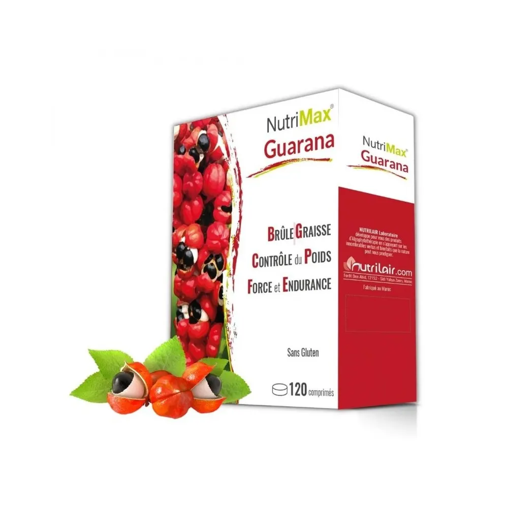 NUTRIMAX guarana 120 comprimés