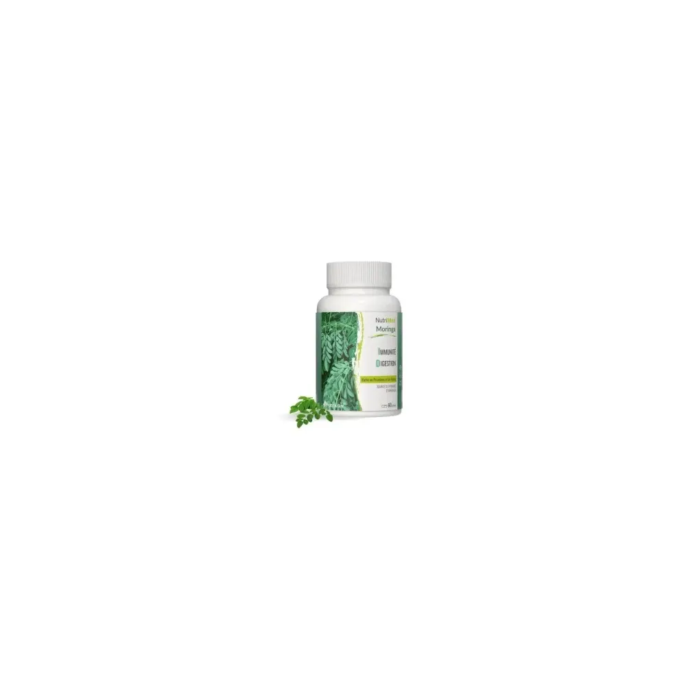 NUTRIMAX MORINGA 60 GELULES DOSEES A 380 G