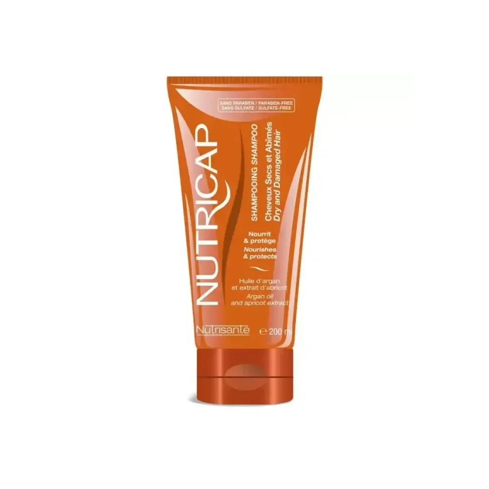 NUTRISANTE NUTRICAP SHAMPOOING CHEVEUX SECS ET ABIMES 200ML