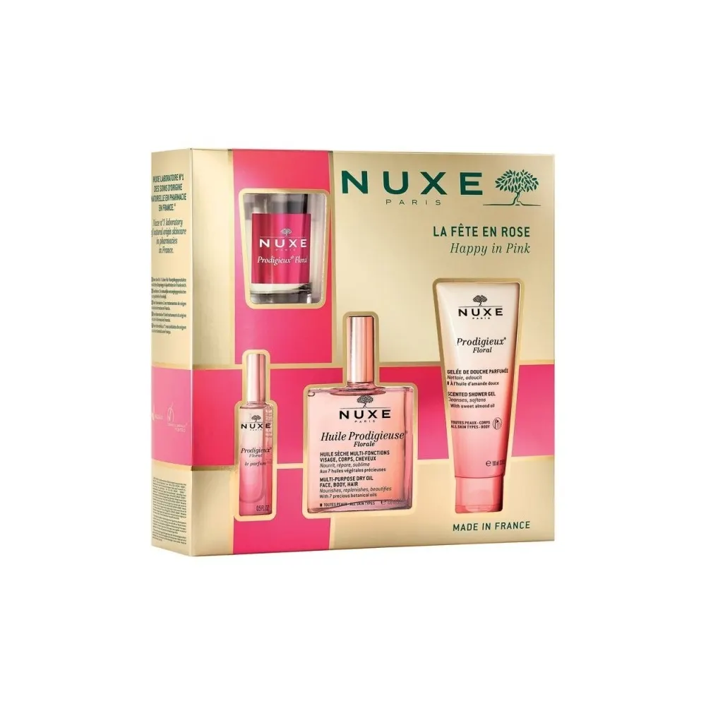 NUXE BOX HAPPY IN PINK LA FETE EN ROSE 2022