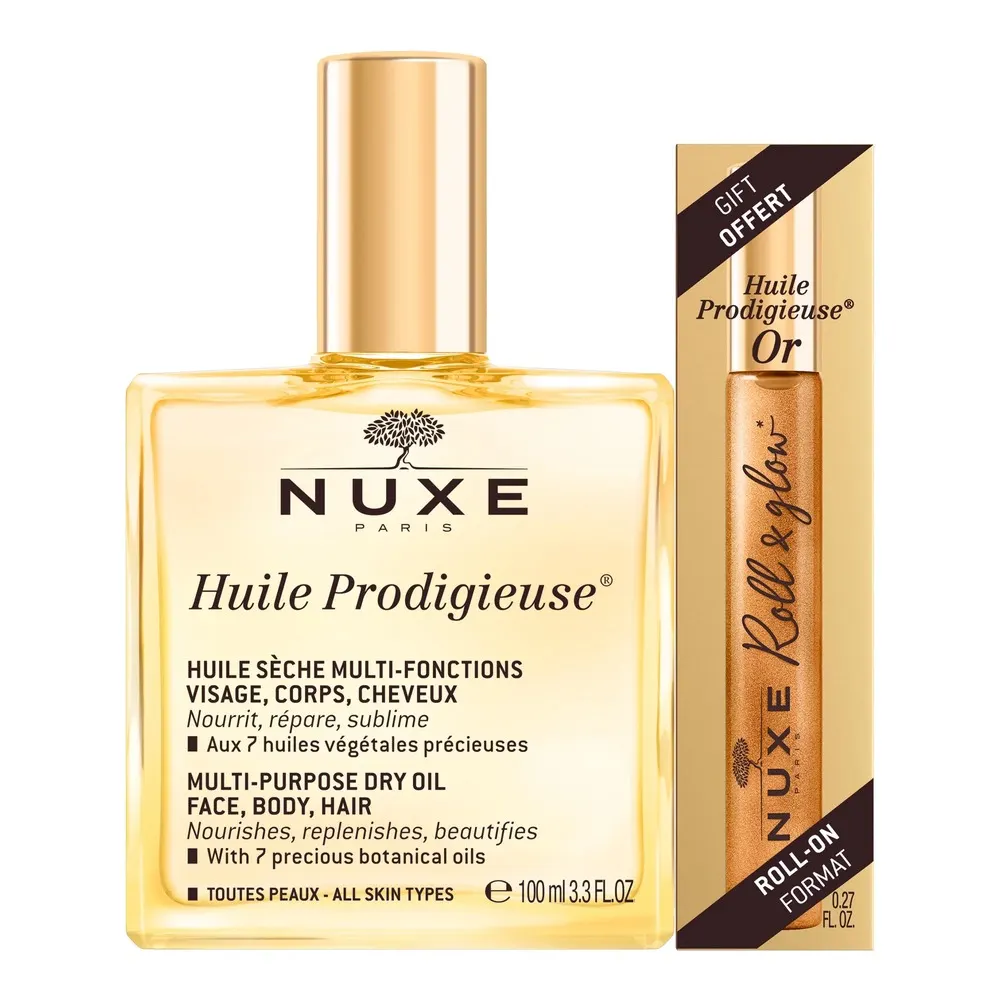 NUXE Cracker زيت Prodigieuse الذهبي - تعبئة Roll-On