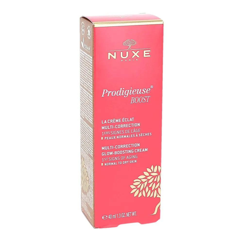NUXE Crème Prodigieuse Boost - كريم حريري متعدد التصحيح 40 مل