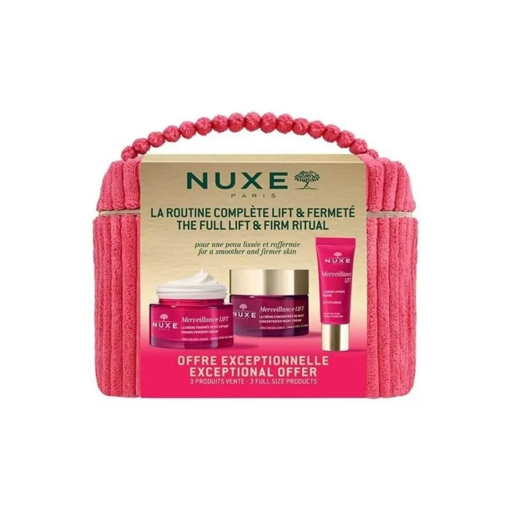 NUXE OFFRE EXCEPTIONNELLE LA ROUTINE COMPLETE LIFT ET FERMETE