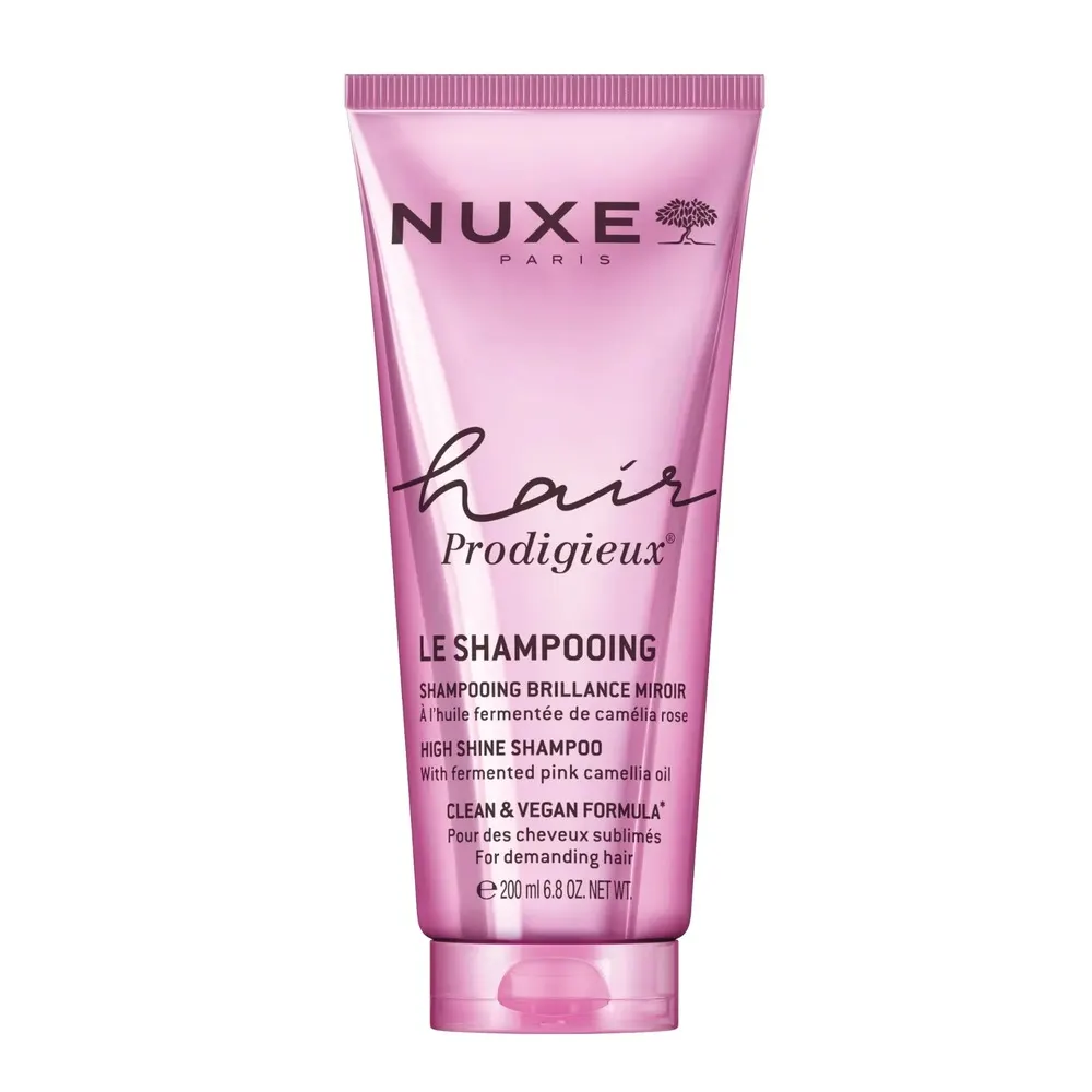 Nuxe Hair Prodigieux ثنائي لمعان المرآة شامبو 200 مل + بلسم 200 مل