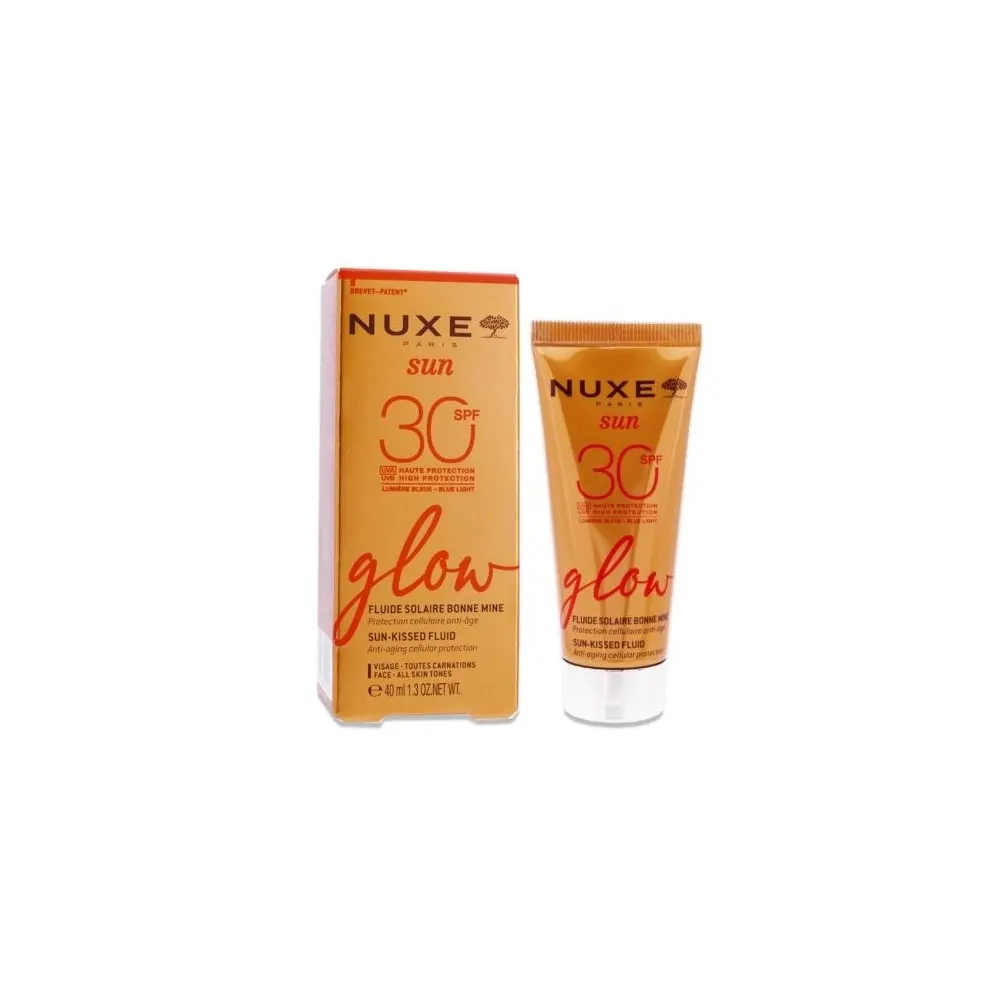 Nuxe Sun Glow سائل شمسي بمظهر نضر SPF30 40 مل