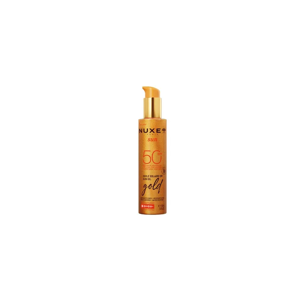 NUXE SUN Huile Solaire Gold Haute Protection SPF50 150ML