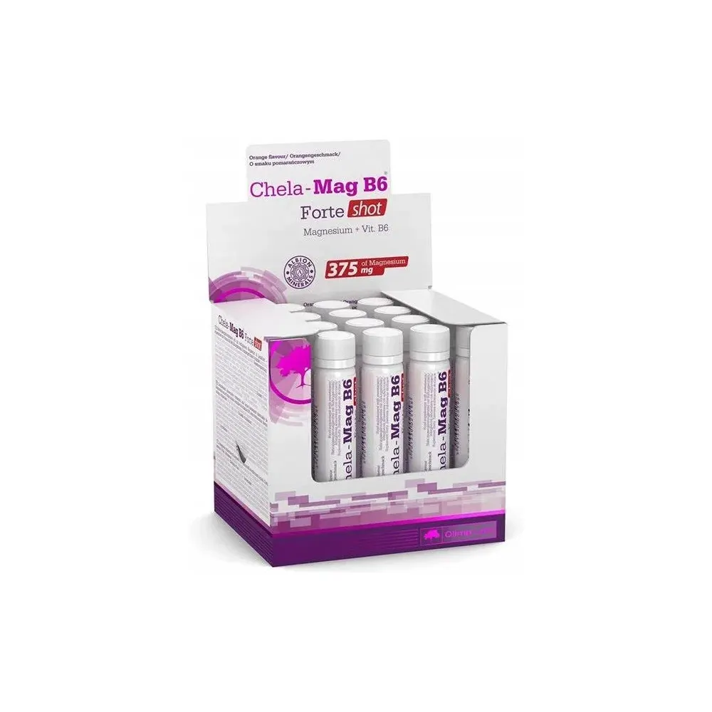 OLIMP LABS CHELA MAG B6 FORTE SHOT برتقال 25 مل شوت