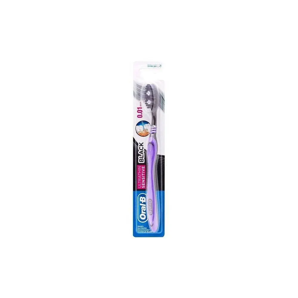 Oral-B فرشاة أسنان Ultrathin Black ناعمة للغاية