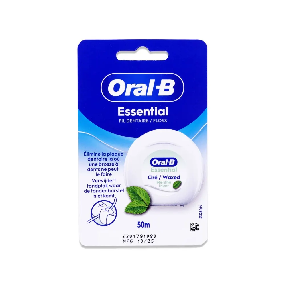 Oral-B Essential Floss-Fil dentaire 50m