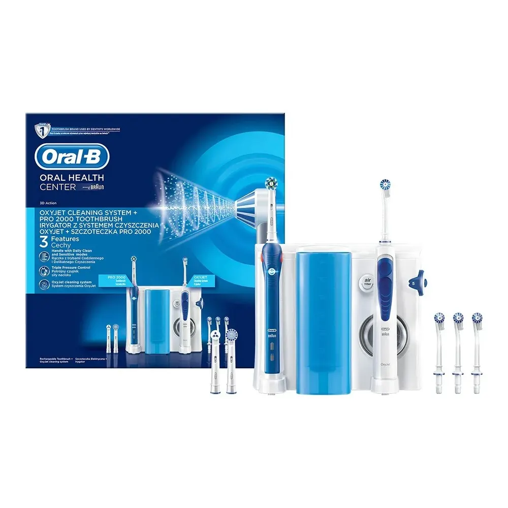 Oral-B Oxyjet Pro 2000 - فرشاة أسنان كهربائية