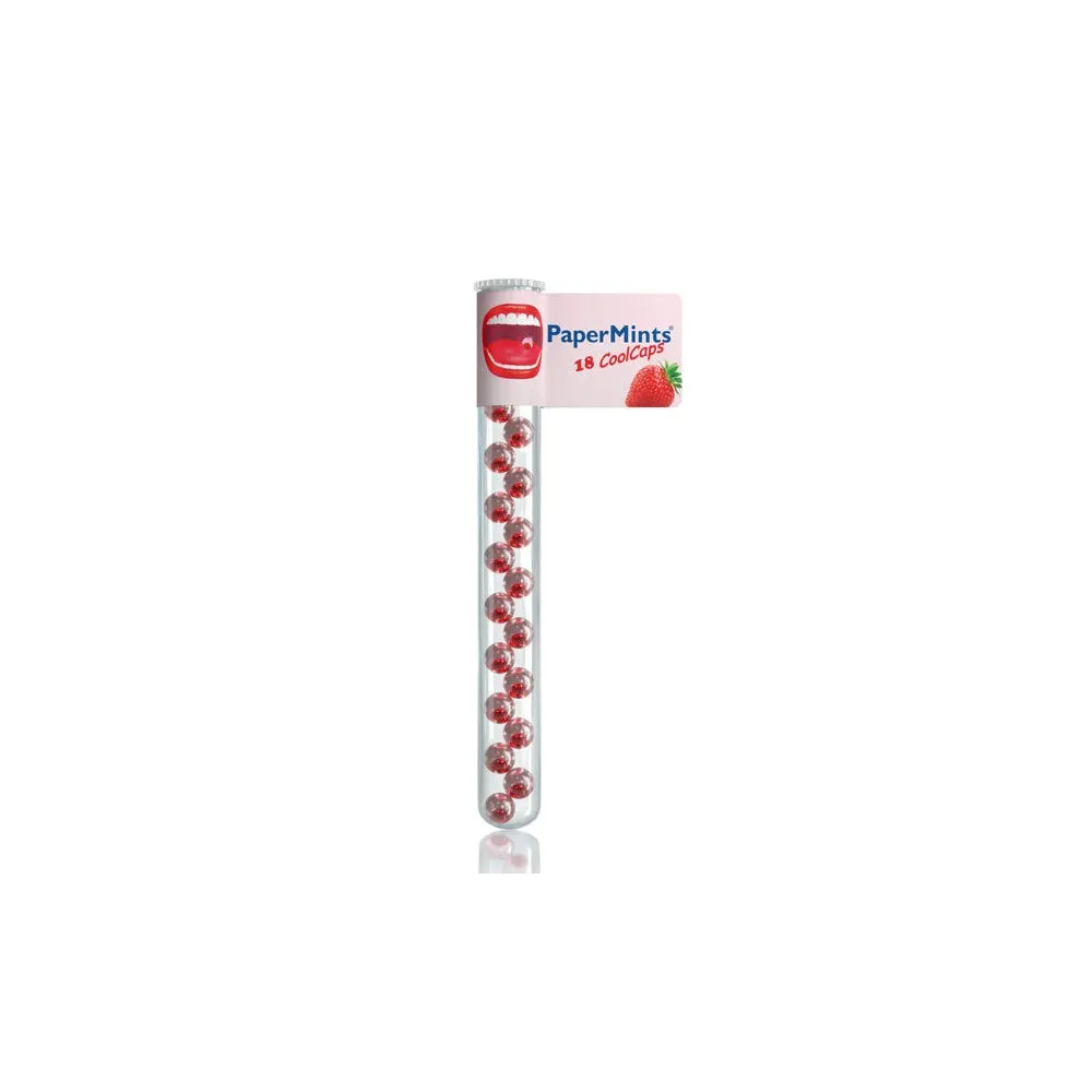 PAPERMINTS كبسولات الفراولة 18 CoolCaps
