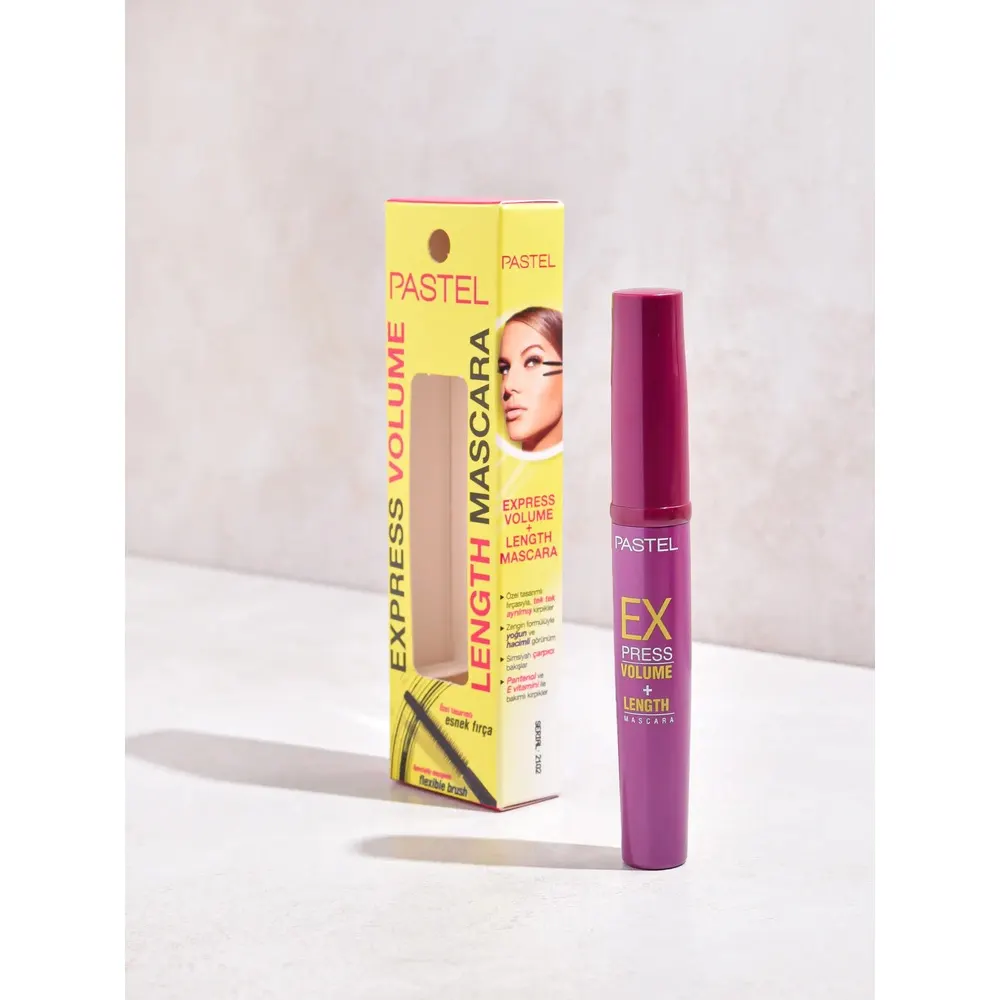 PASTEL EXPRESS VOLUME +LENGHT MASCARA